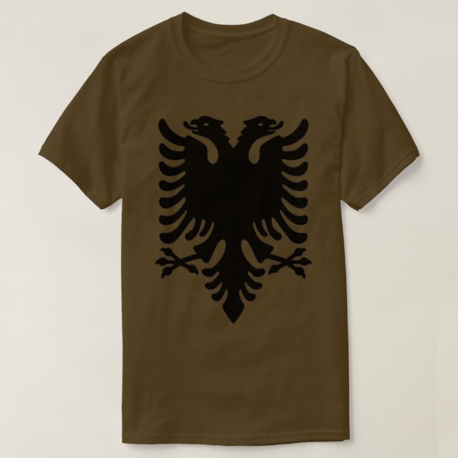 ALBANIENWÜRFE VON WAFFEN ALBANIENS, SAMER BRASIL T-Shirt (Design vorne)