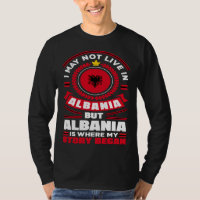 Albanisch Albanien Albanische Flagge Zitat
