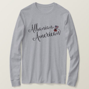 Albanisch-Amerikaner T-Shirt