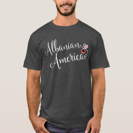 Albanisch-Amerikaner T-Shirt