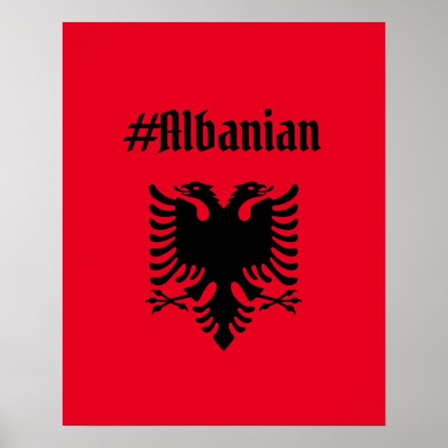 albanisch poster (Vorne)
