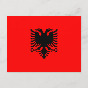 albanisch postkarte