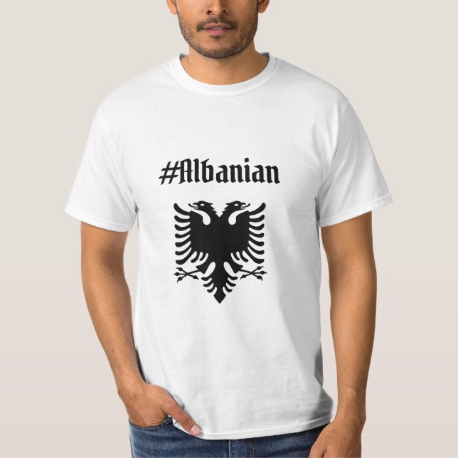 albanisch T-Shirt (Vorderseite)