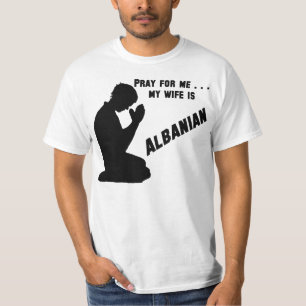 Albanische Ehefrau T-Shirt