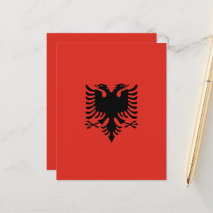 albanische Flagge