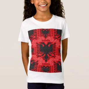 albanische Flagge 2 T-Shirt