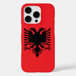 albanische Flagge iPhone 16 Pro Hülle