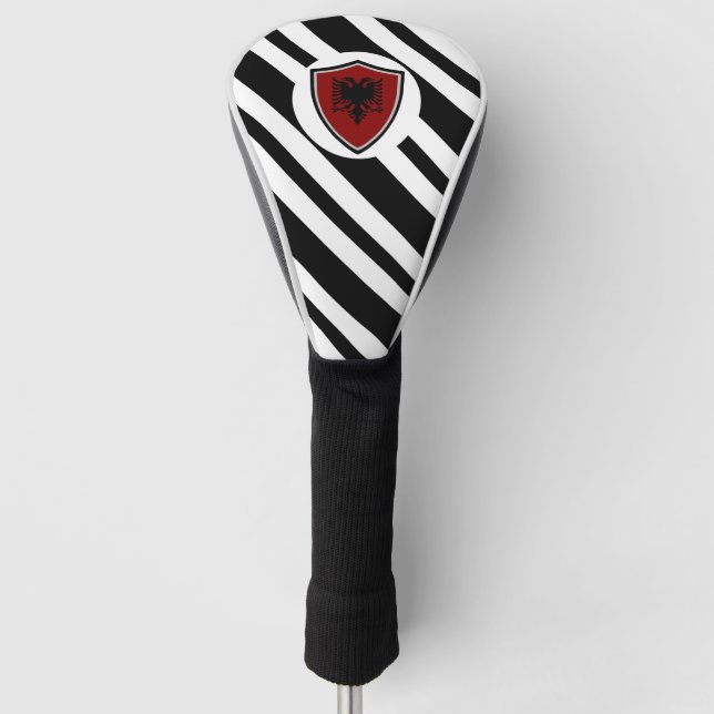 albanische Flagge Golf Headcover (Vorderseite)