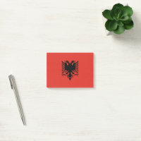 albanische Flagge
