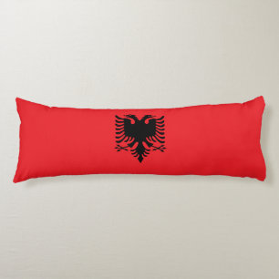 albanische Flagge Seitenschläferkissen