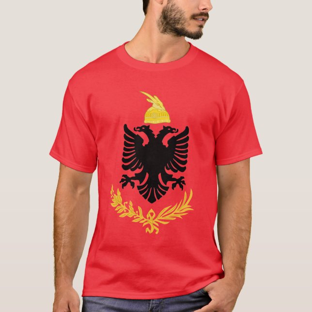 Albanische königliche Armee T-Shirt (Vorderseite)