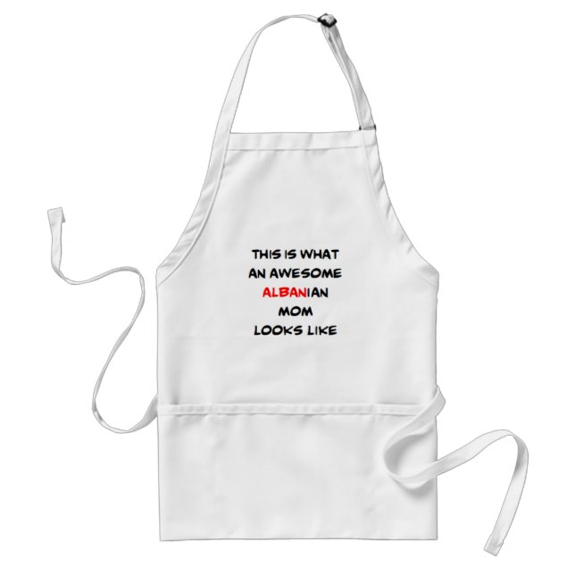 albanische Mutter, großartig Schürze (Vorne)