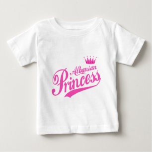Albanische Prinzessin Baby T-shirt