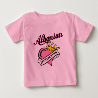 albanische Prinzessin Baby T-shirt