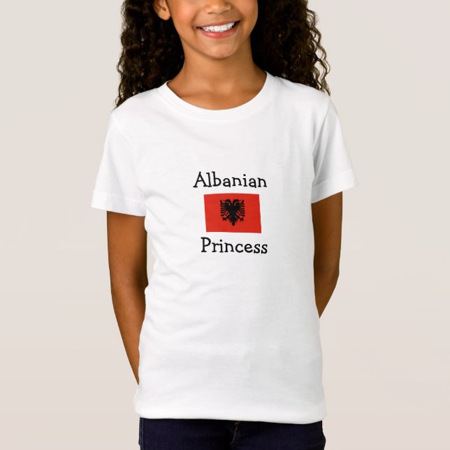 Albanische Prinzessin T-Shirt (Vorderseite)