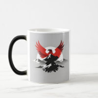 Albanischer Adler & Berge | Moderne Heritage-Tasse