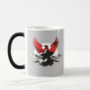 Albanischer Adler & Berge Moderne Heritage-Tasse Verwandlungstasse