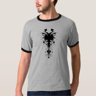 Albanischer Adler-Designer-T - Shirt