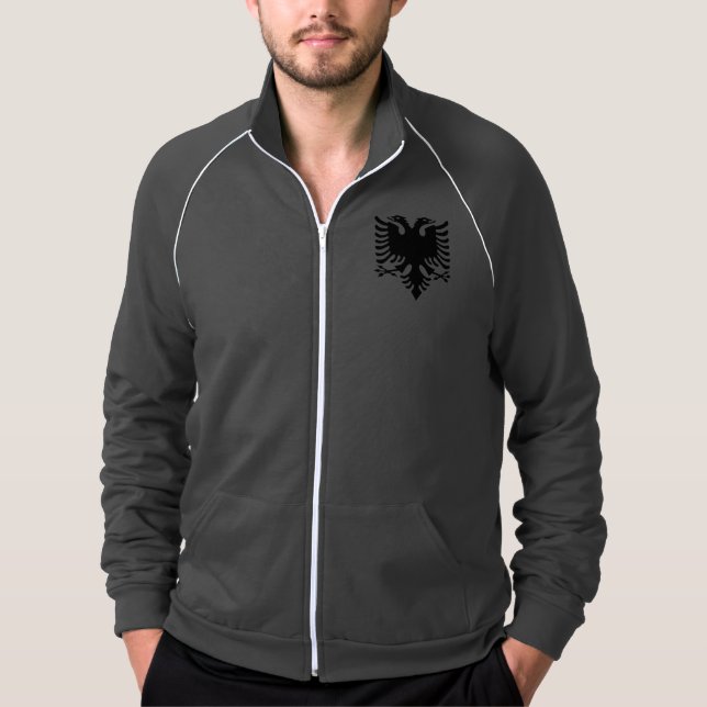 Albanischer Adler Hoodie (Vorderseite)