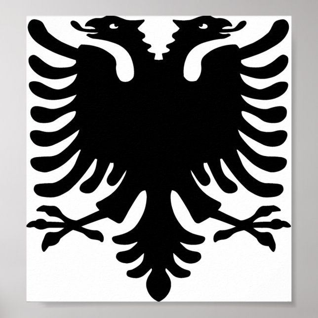 Albanischer Adler Poster (Vorne)