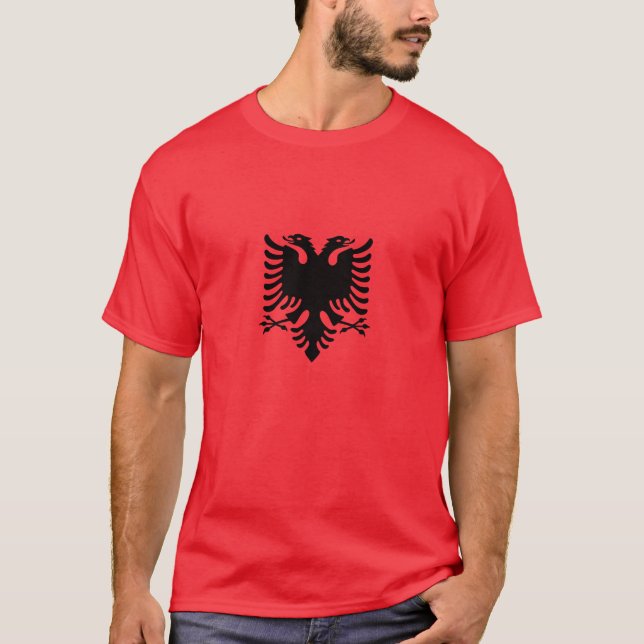 Albanischer Adler T-Shirt (Vorderseite)