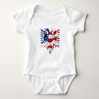 Albanischer Amerikaner Eagle Baby Strampler
