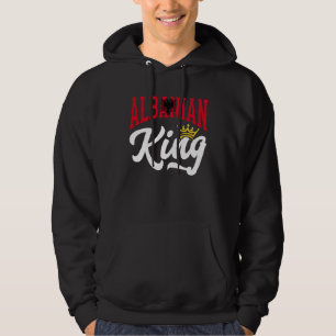 Albanischer König Albanisch Albanien Albanische Fl Hoodie