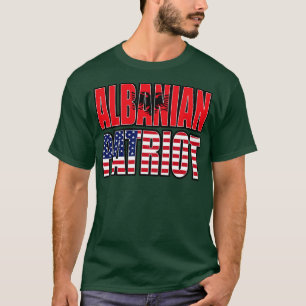 Albanischer Patriot Pride Heritage Flag Geschenk T-Shirt