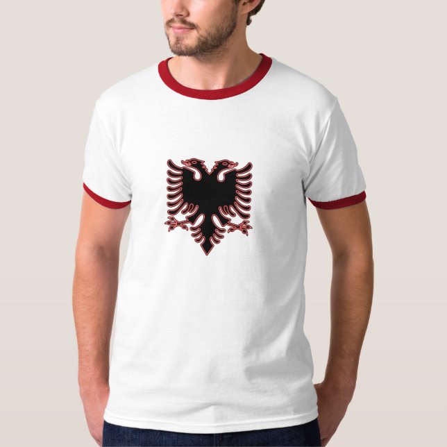 Albanischer Zweikopfadler T-Shirt (Vorderseite)