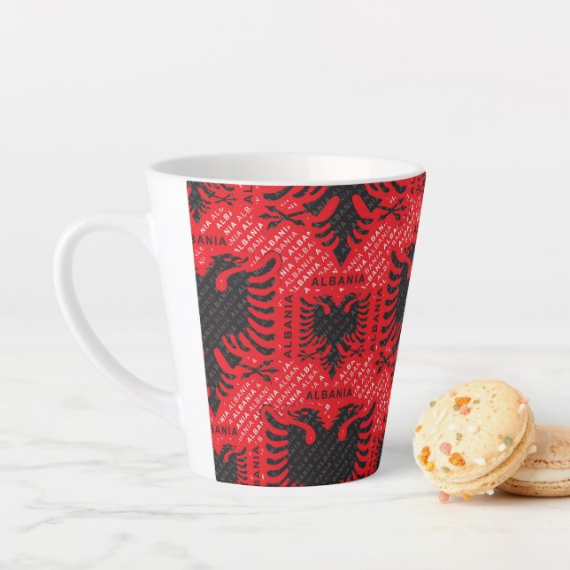 Albanisches Muster 2 Milchtasse (Beispiel)