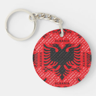 Albanisches Muster 2 Schlüsselanhänger