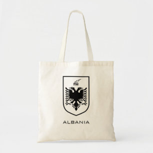 Albanisches Nationalwappen Heritage Tinte Tragetasche