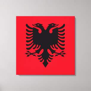 Albanisches Wappen Leinwanddruck