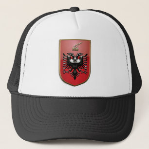 Albanisches Wappen Truckerkappe