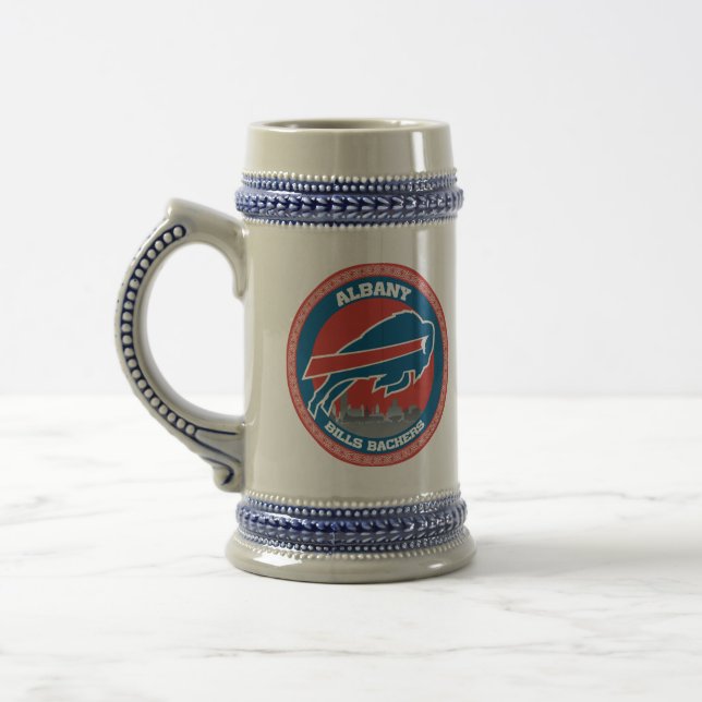 Albany Bills Backers Mug Bierglas (Links)
