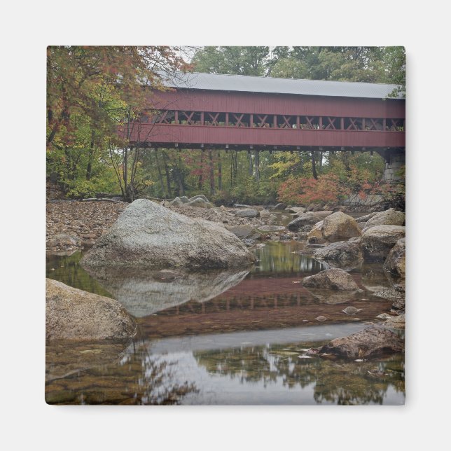 Albany Bridge, gleich neben dem Kancamagus Magnet (Vorne)