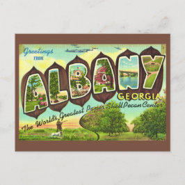 Albany Georgia Vintage Postkarte