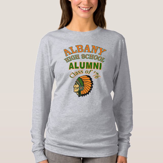 Albany High 1976 Alumni T - Shirt (Vorderseite)