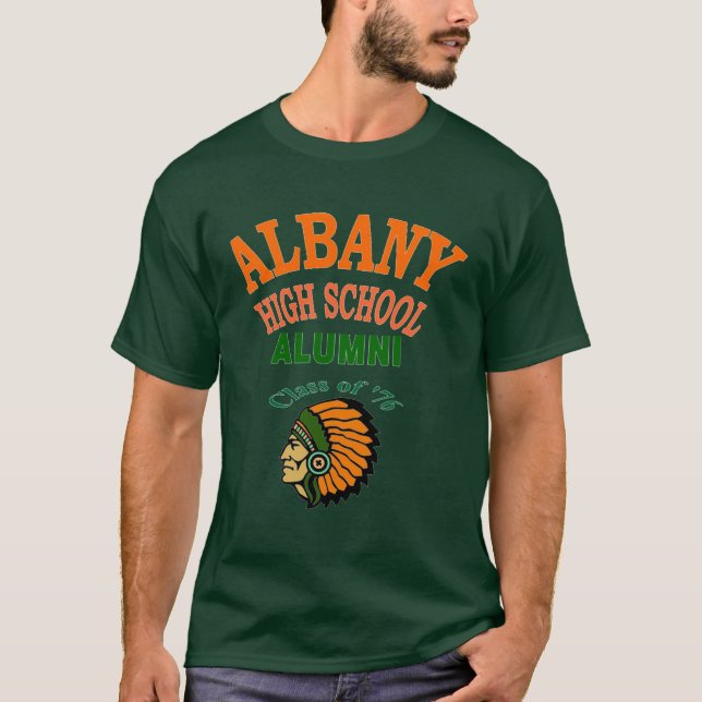 Albany High Class von 1976 T-Shirt (Vorderseite)