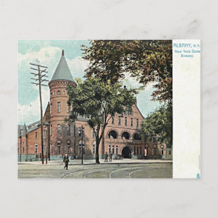 Albany irgendeine Armory und Staat-Rüstungen Postkarte