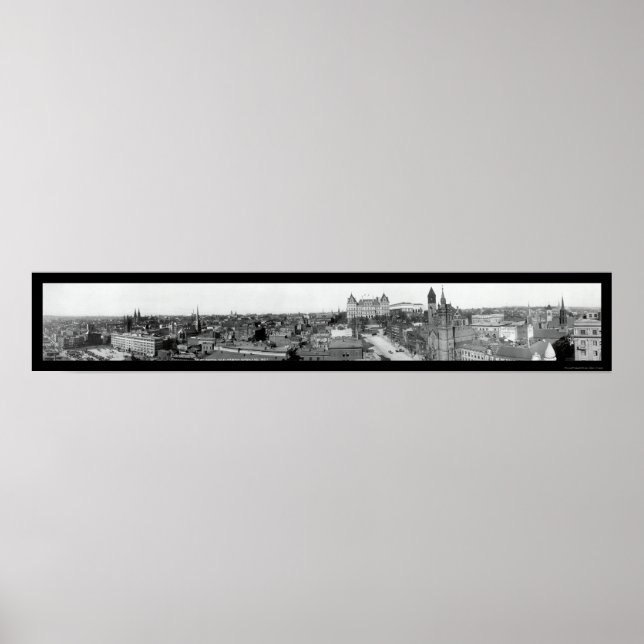 Albany, New York Foto 1911 Poster (Vorne)