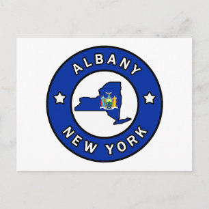 Albany New York Postkarte