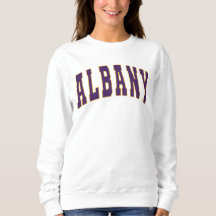 Albany New York Vintag Uni Style Sweatshirt