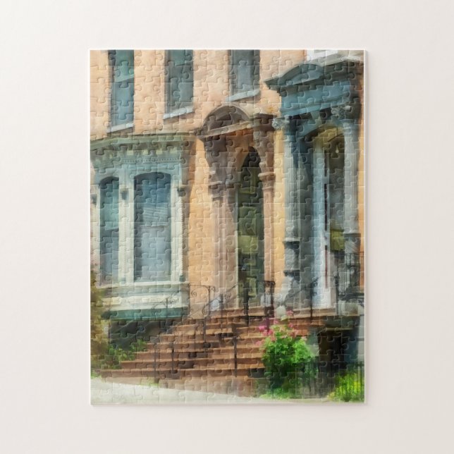 Albany NY Brownstone Puzzle (Vertikal)