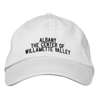 Albany Oregon Hat Bestickte Baseballkappe