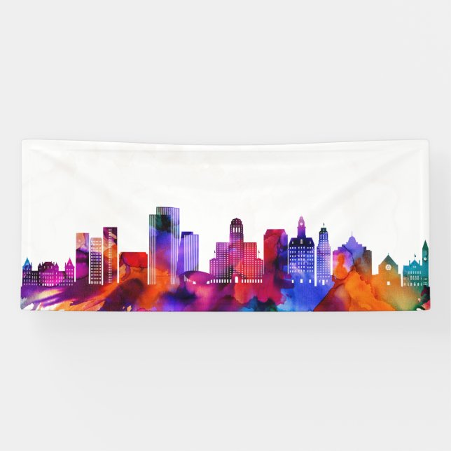Albany Skyline Banner (Horizontal)