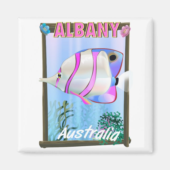 Albany, Western Australien Magnet (Vorne)