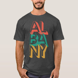 Albanyypography Freund T-Shirt