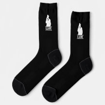 Albarone Gangster Silhouette Premium Crew Socks