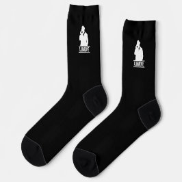 Albarone Gangster Silhouette Premium Crew Socks Socken
